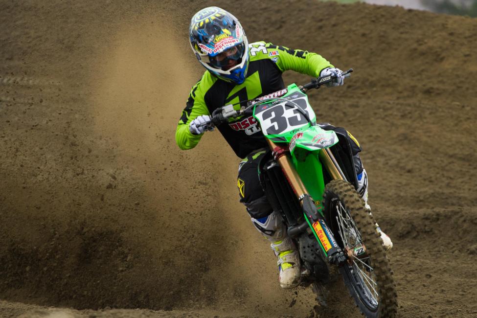 Josh Grant will have more to contend with this first race than just other riders—he's coming back from a hard crash.