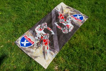 Free Trey Canard Beach Towel at Hangtown
