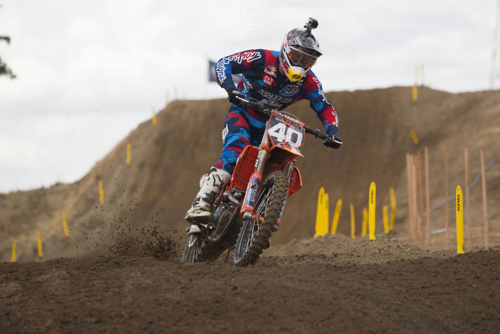 Shane McElrath is back on the 250 after racing the 450 in New York.