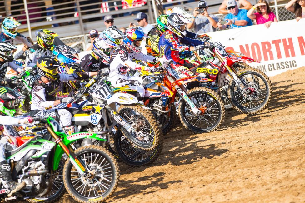 Tomac didn't suffer from poor starts at Hangtown.