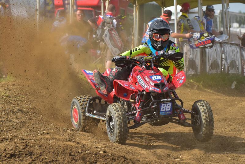 Joel Hetrick has taken over the points lead in ATV racing.