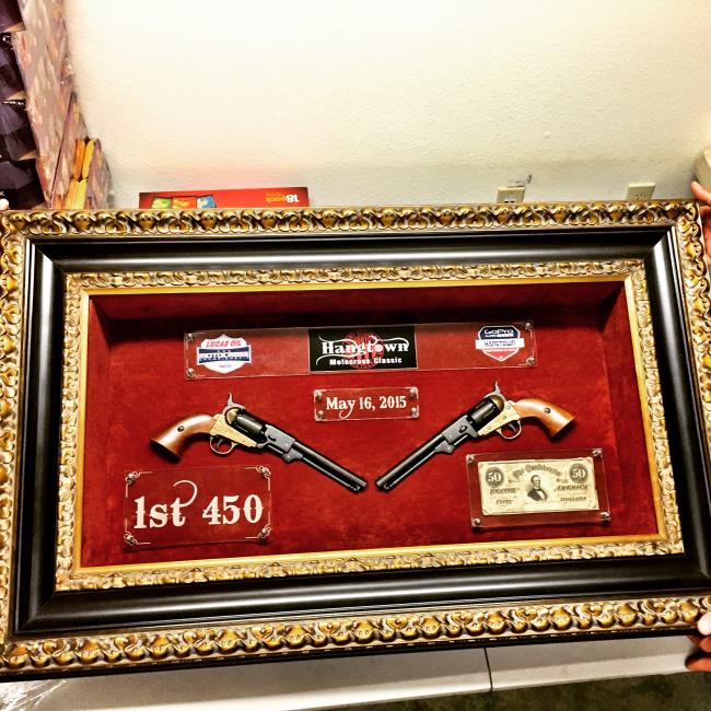 Eli Tomac claimed this trophy.