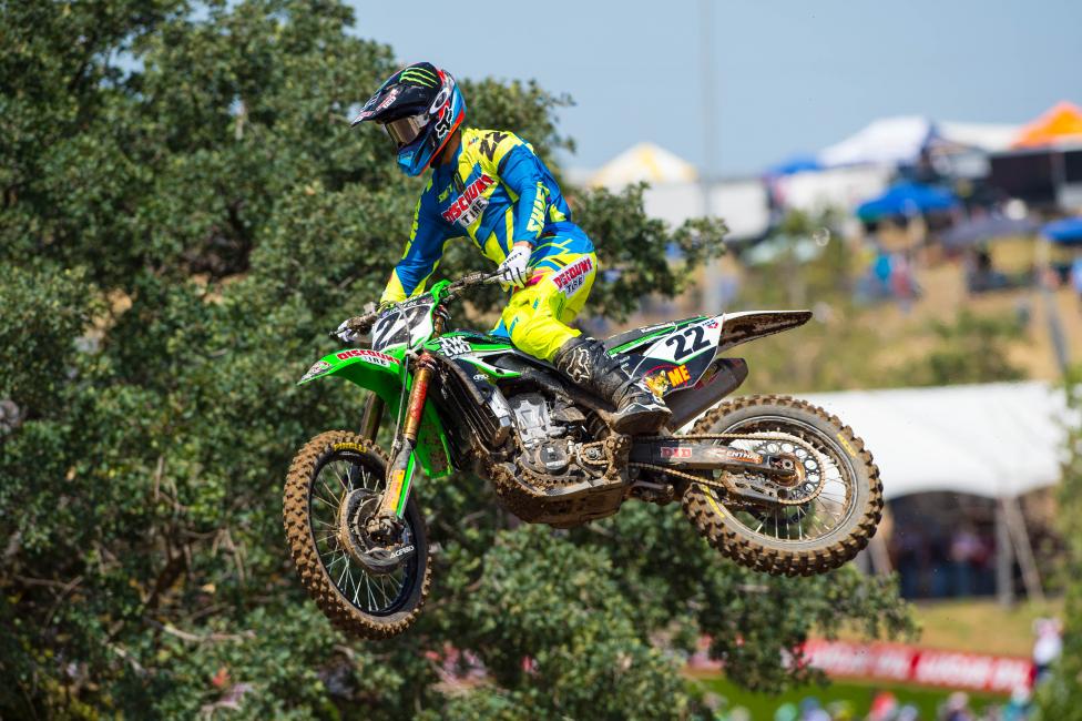 Chad Reed left Hangtown with 12-15 scores.