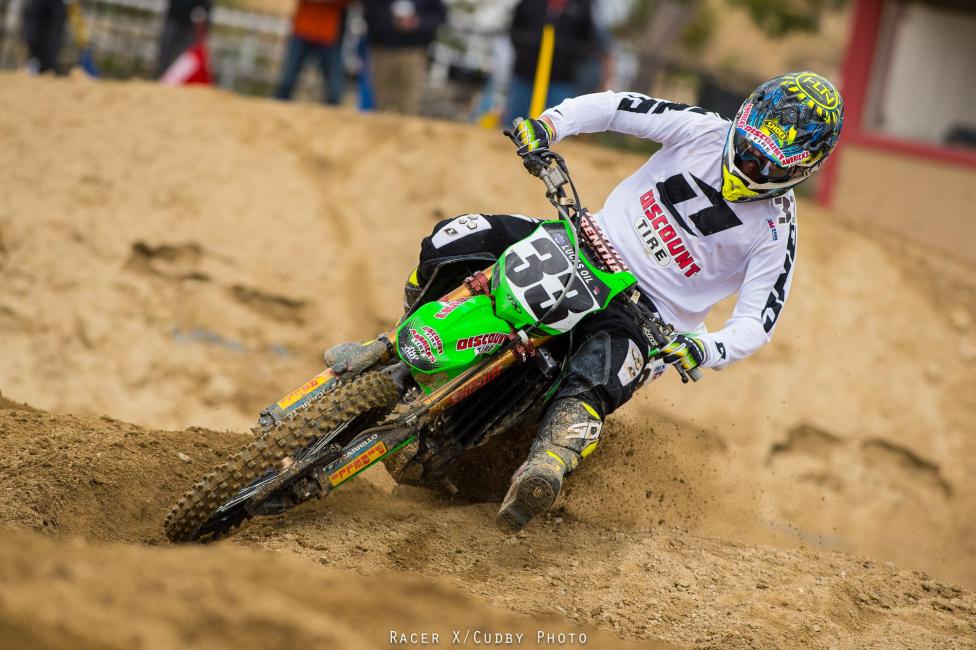 JG missed last weekend after a practice crash left him injured, but he's in for this round. 