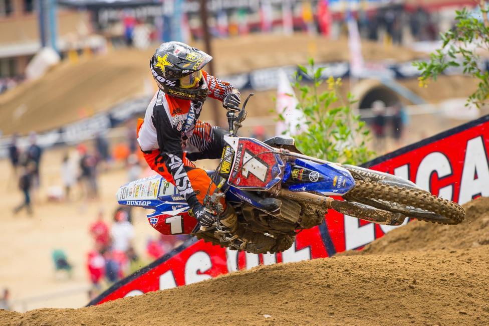 Jeremy Martin was on fire in the first moto. 