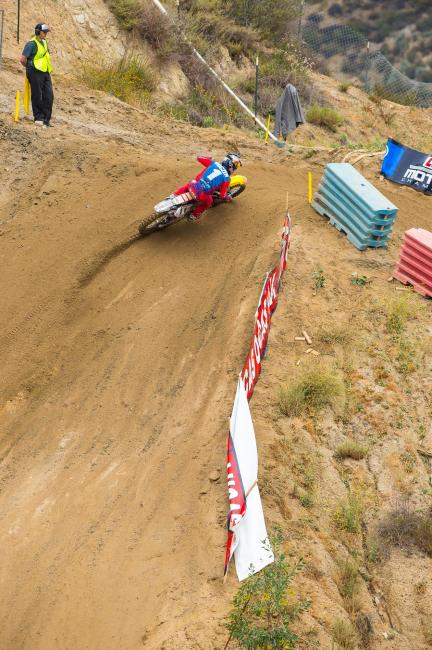 Ken Roczen bounced back for third in the second moto. He now faces a daunting 49-point deficit to Eli Tomac after just two rounds.