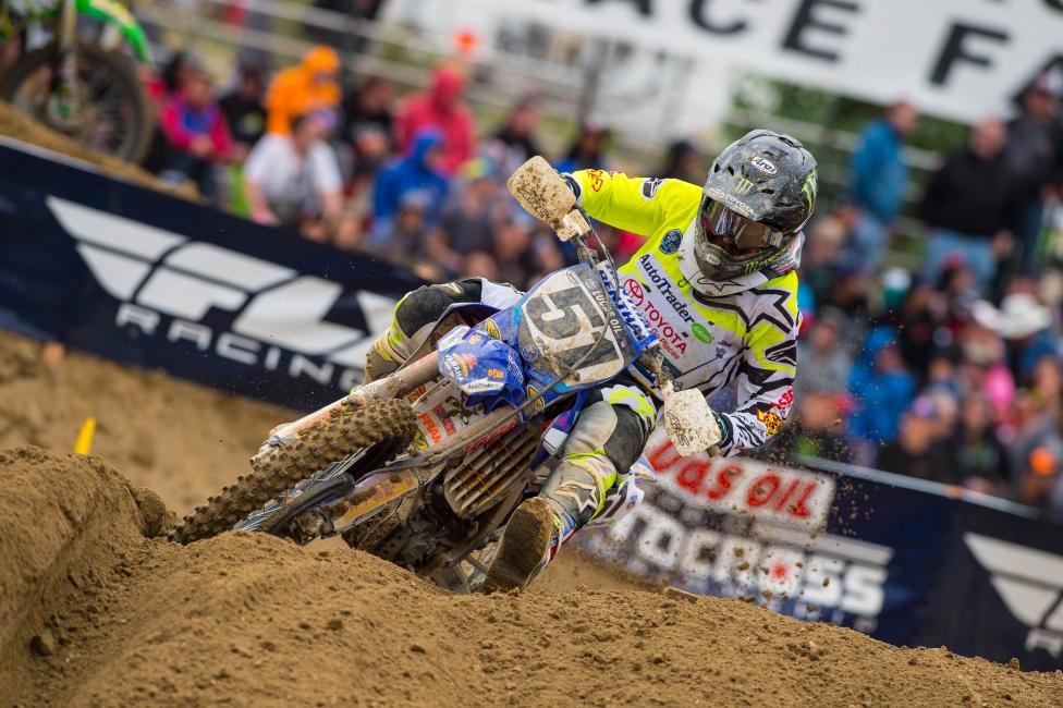 Barcia is currently fifth in 450 Class points. 