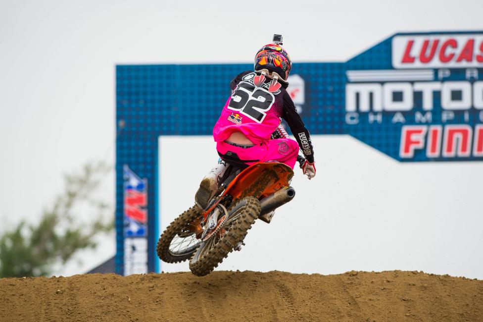 Mitchell Oldenburg put in a solid performance in Glen Helen. 