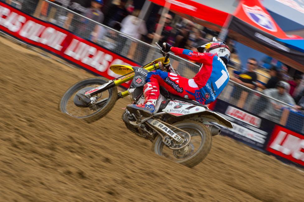 Every week brings a chance for Ken Roczen to improve. 