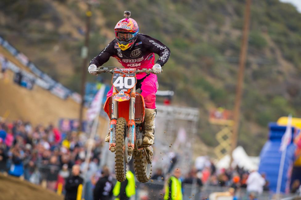 Look for more impressive results from the Lucas Oil/Troy Lee Designs KTM rider.
