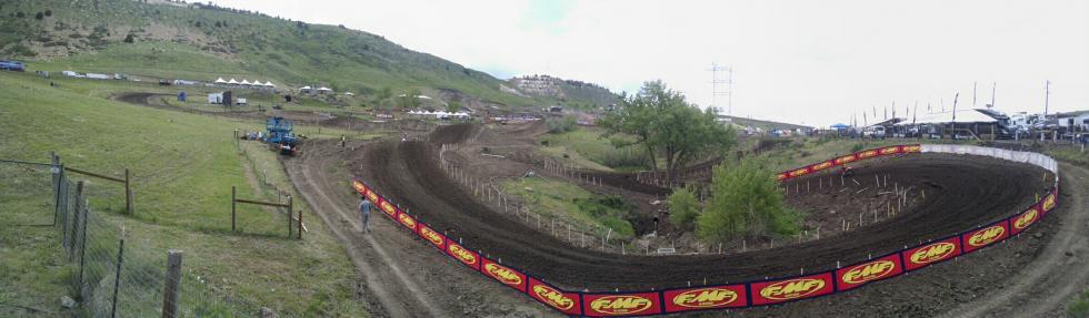 The podium was all orange for the first time in AMA Motocross history.