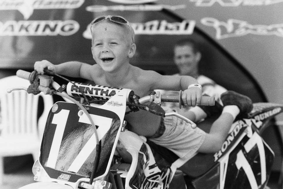That's Sonny DeFeo after winning the very first AMA Motocross National, in April 1972 at Road Atlanta, from the pages of Cycle News. He would win the second round, too, at DeSoto Cycle Ranch near Memphis on his CZ.