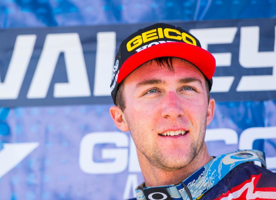All seemed well for Tomac until the moment he crashed. 