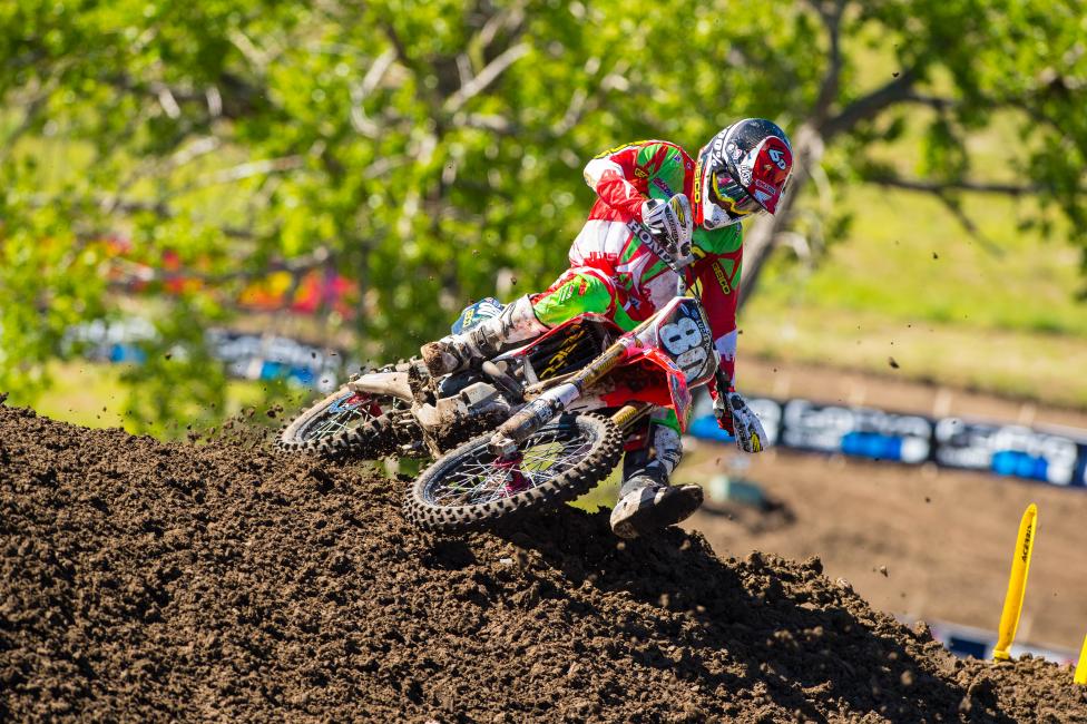 Hampshire's eighth overall is a career high for the GEICO Honda rider. 