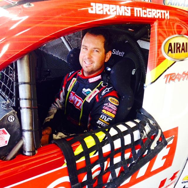 McGrath competes in the Lucas Oil Off Road Racing Series.