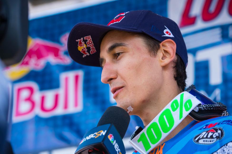 Marvin Musquin trails Martin by 2 points in the standings. 