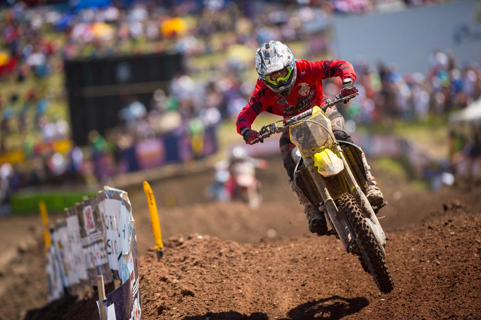 Broc Tickle rode quietly and solidly to fourth overall. 