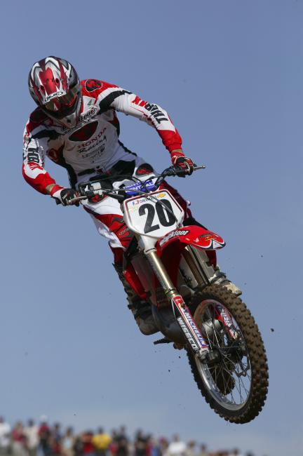 Huff-Daddy! Damon always looked good on a bike be it down in the U.S. in supercross or outdoors in Canada. He was often the 