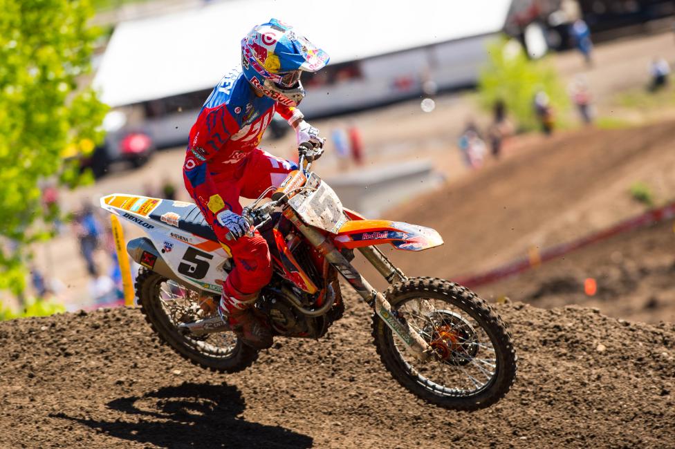 There are many variables at play with a crash, but only one constant: Ryan Dungey never seems to be the one doing it.
