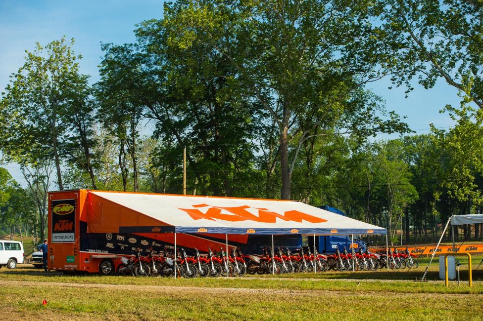 KTM rolled out with eight all-new 2016 models for us to test.