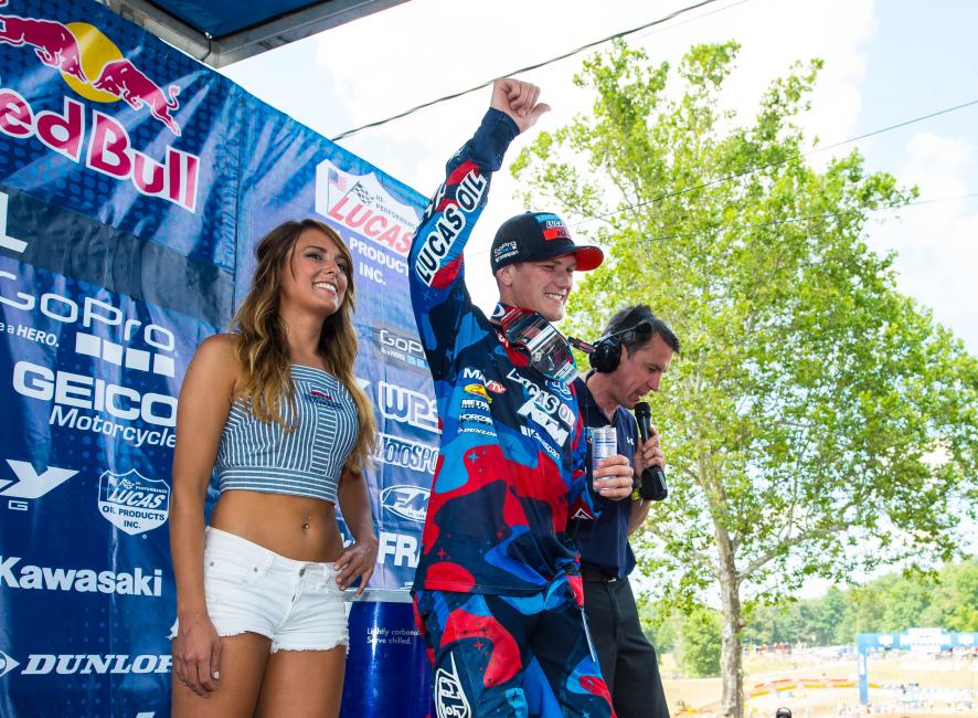 The TLD team has found success on the KTM. 