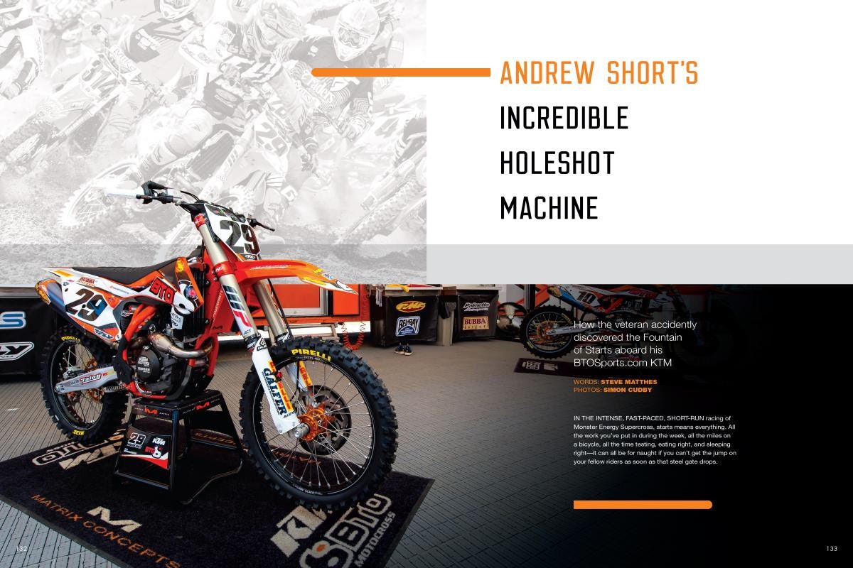 ANDREW SHORT'S INCREDIBLE HOLESHOT MACHINE