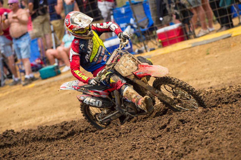 Mellross scored a thirteenth overall via 15-15 moto scores. 