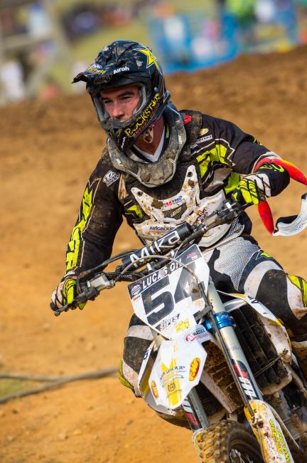 The Air Group/Rockstar Husqvarna rider raced in the Tennessee National on Saturday. 