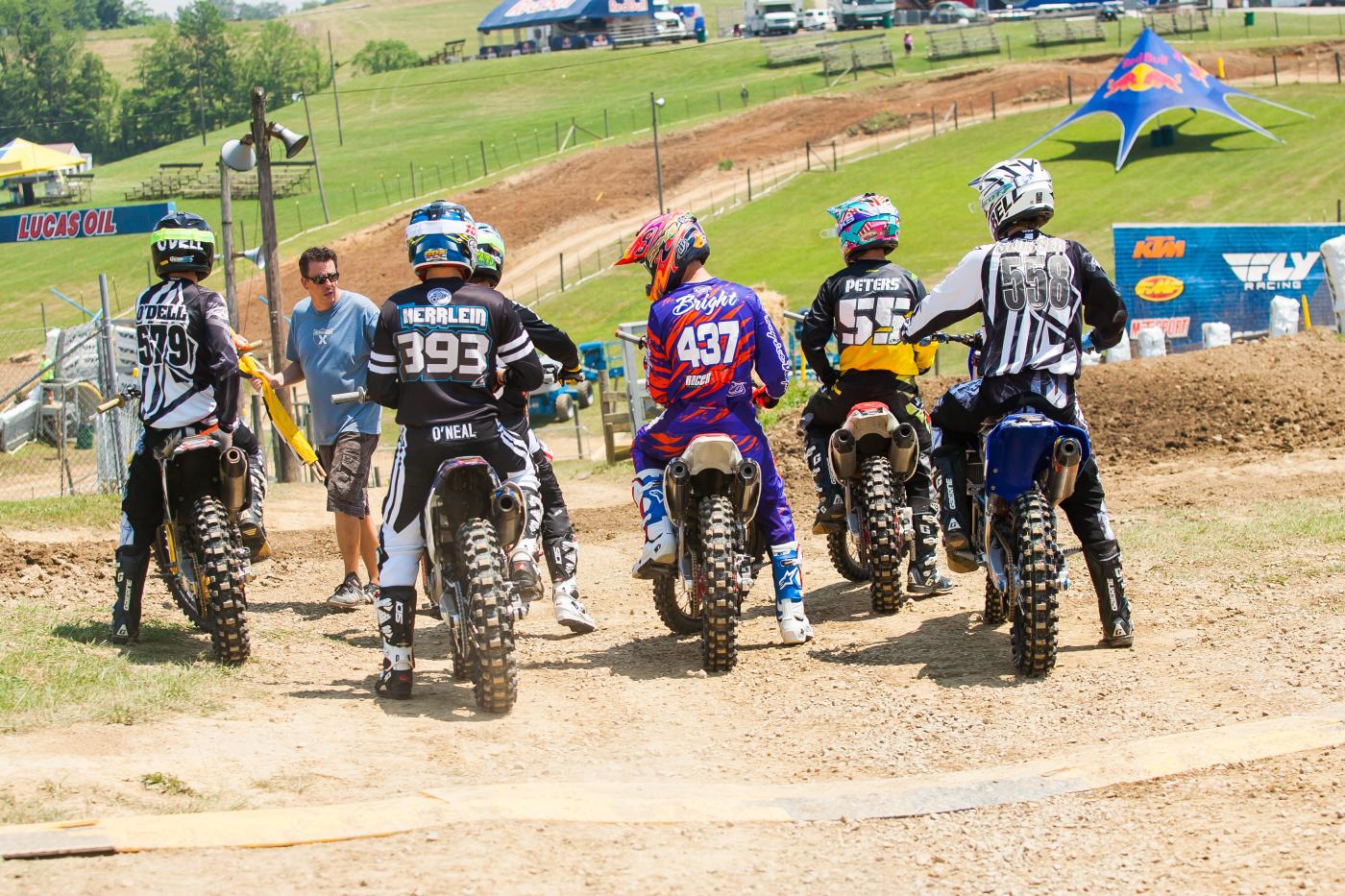 Privateers await the chance to head out on the track.