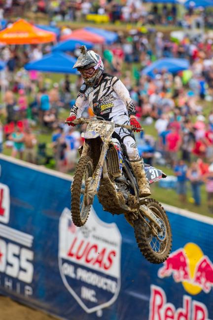 Alex came up just shy of the podium. 