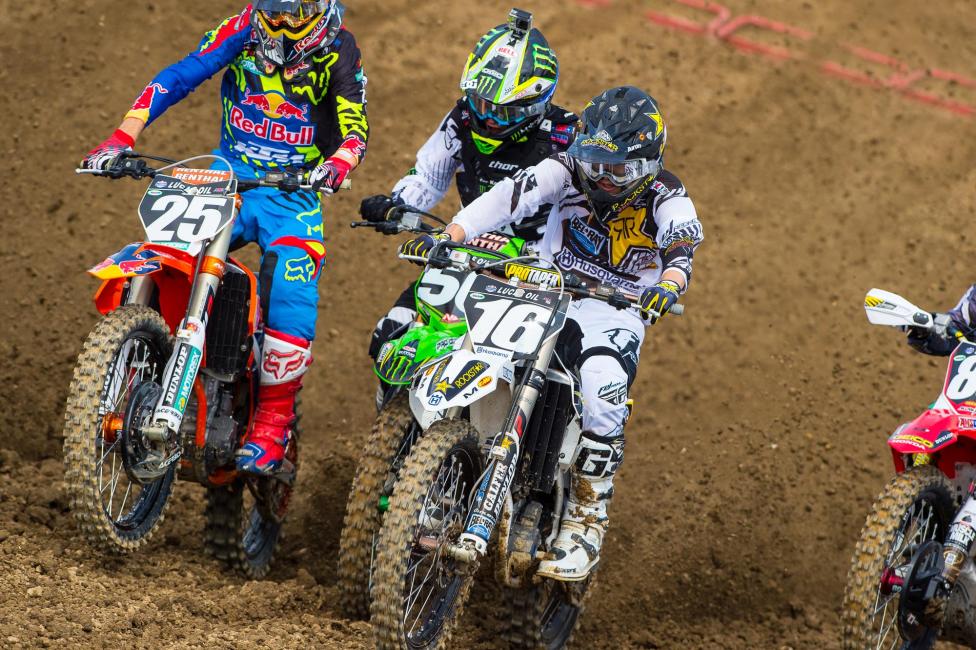 Osborne (16) rebounded with a podium on Saturday. 