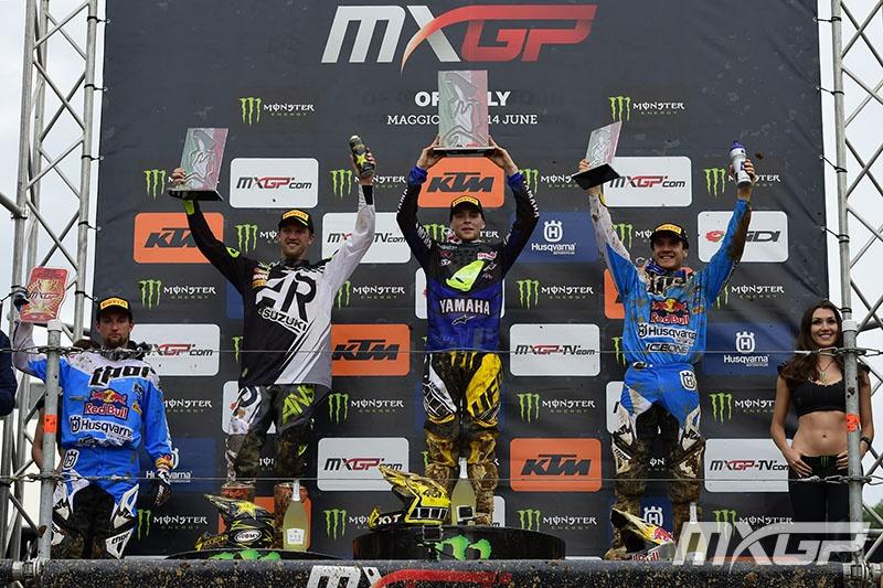 Febvre took the overall victory over Kevin Strijbos and Todd Waters. 