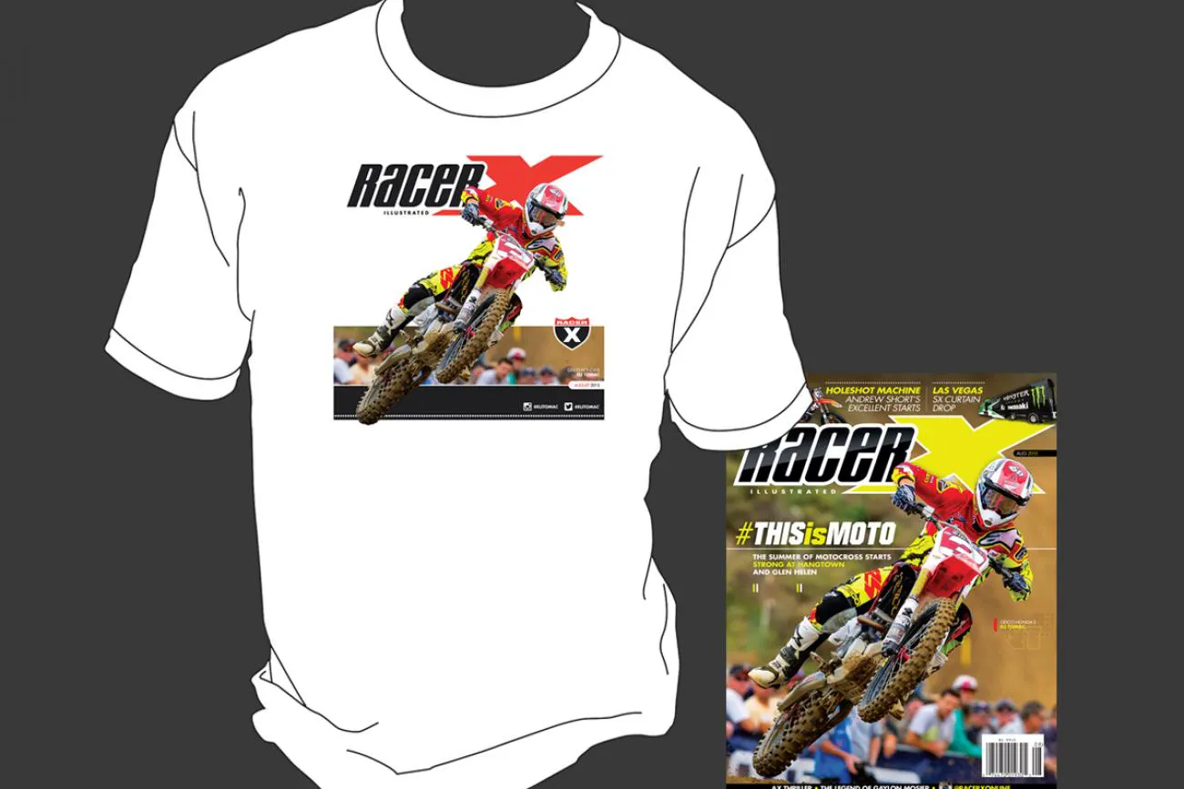 Subscribe Now and Get an Eli Tomac Cover T-shirt