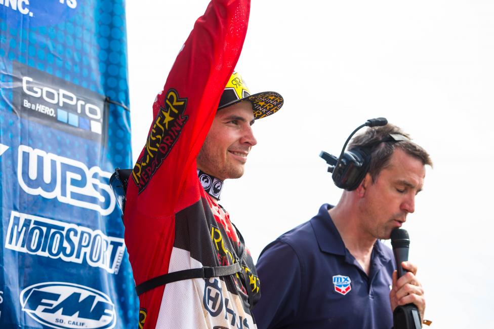 Pourcel's teammate, Jason Anderson, has found success in his rookie season, landing on the podium in three rounds. 