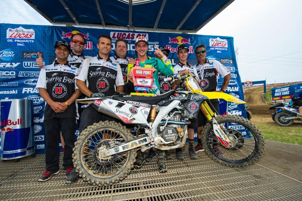 Ken Roczen won his first overall of 2015 last weekend.
