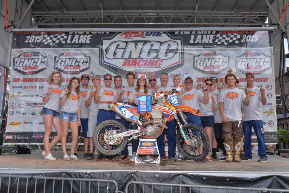 Congrats to Kacy Martinez on her second consecutive WXC GNCC Championship!