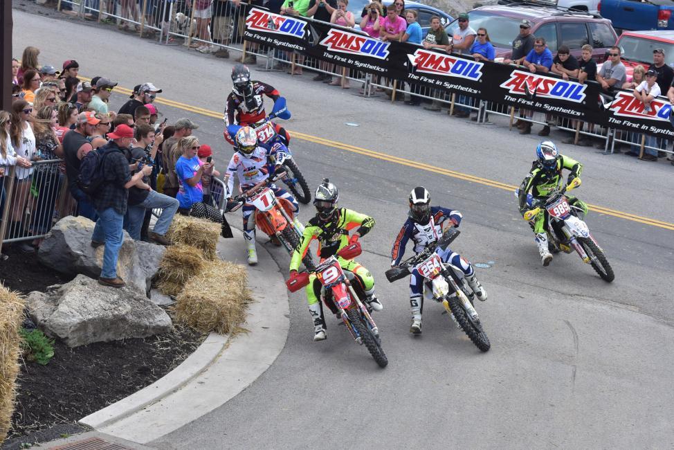 The AMSOIL Snowshoe GNCC replicates the start of GNCC's birth race the Blackwater 100.