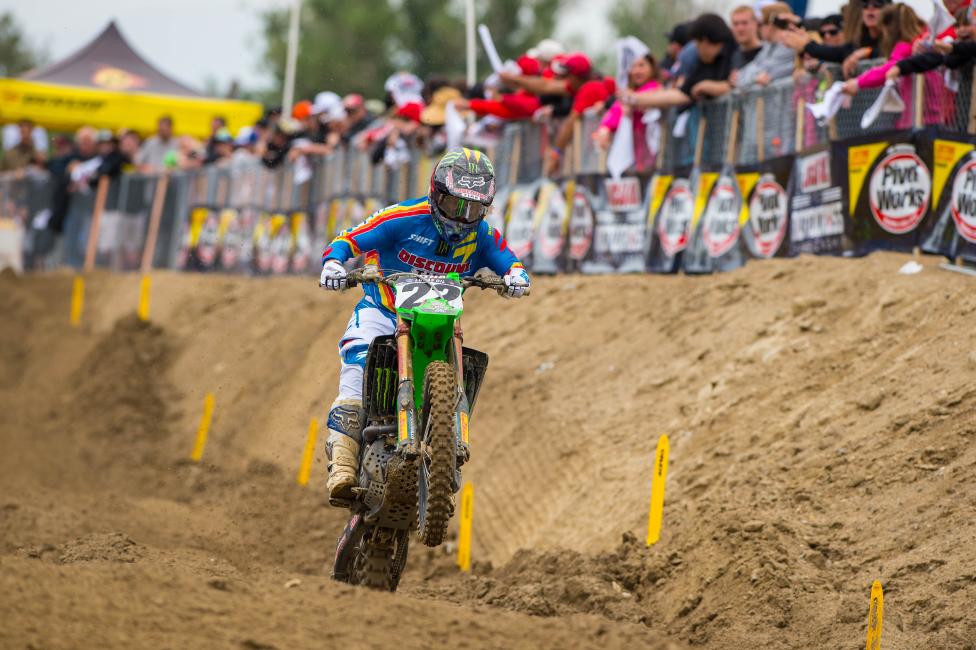 Ever the competitor.