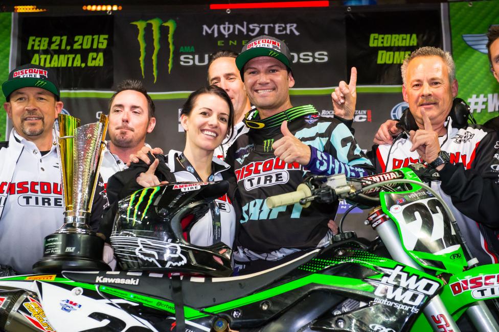 Never count Chad Reed out.