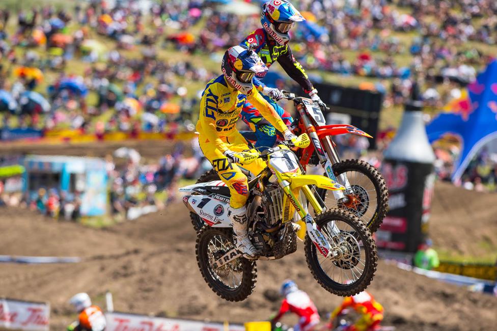 Roczen's improvement from Hangtown two weeks ago is quite remarkable. Still, he's 35 points down on Dungey, and also behind Tomac and Blake Baggett in the standings.