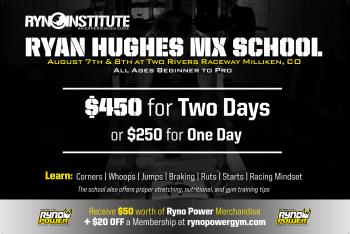 Ryan Hughes MX School Coming to Colorado