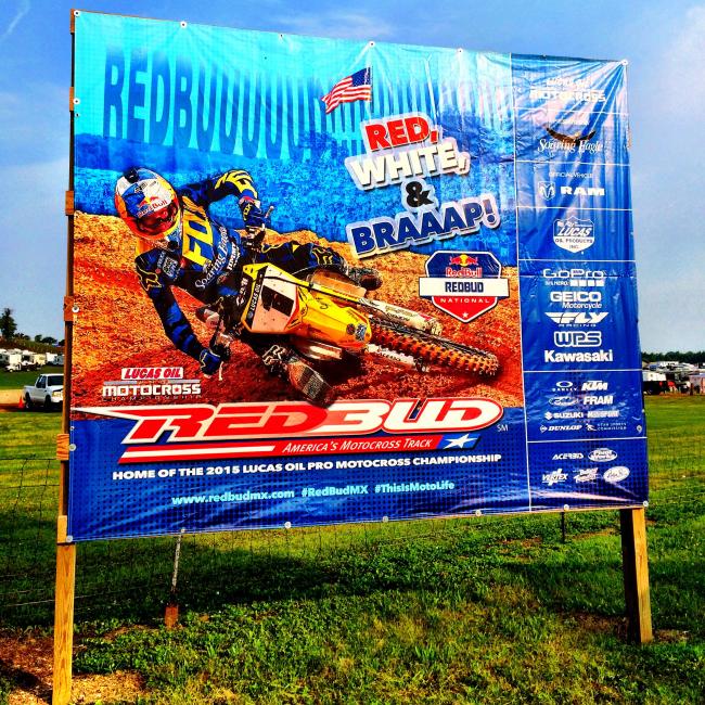 Defending series champion? Check. Last year’s RedBud winner? Check. Dodge and Soaring Eagle co-sponsors? Check. All-American hero? Well, German, actually, but… Uh-oh.