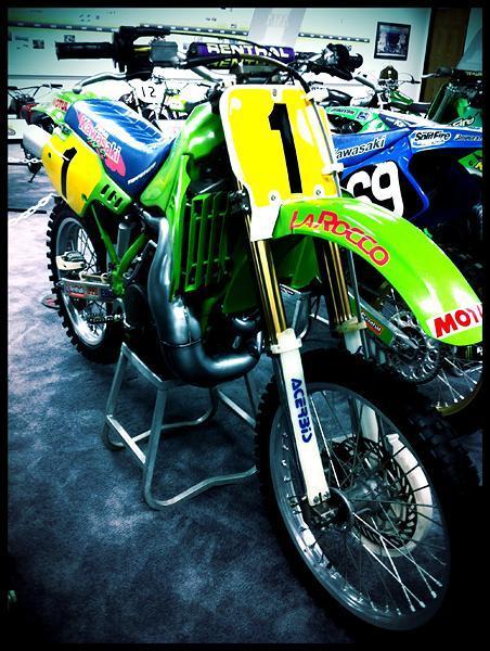 Mike LaRocco was America’s last 500 National Champion in 1993, and he did it on this KX500.