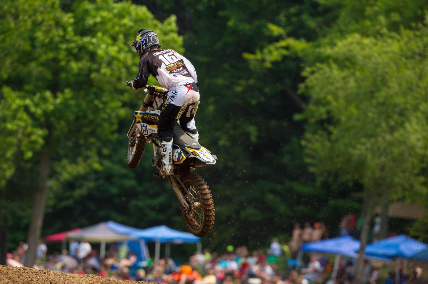 Zach Osborne finished second overall.