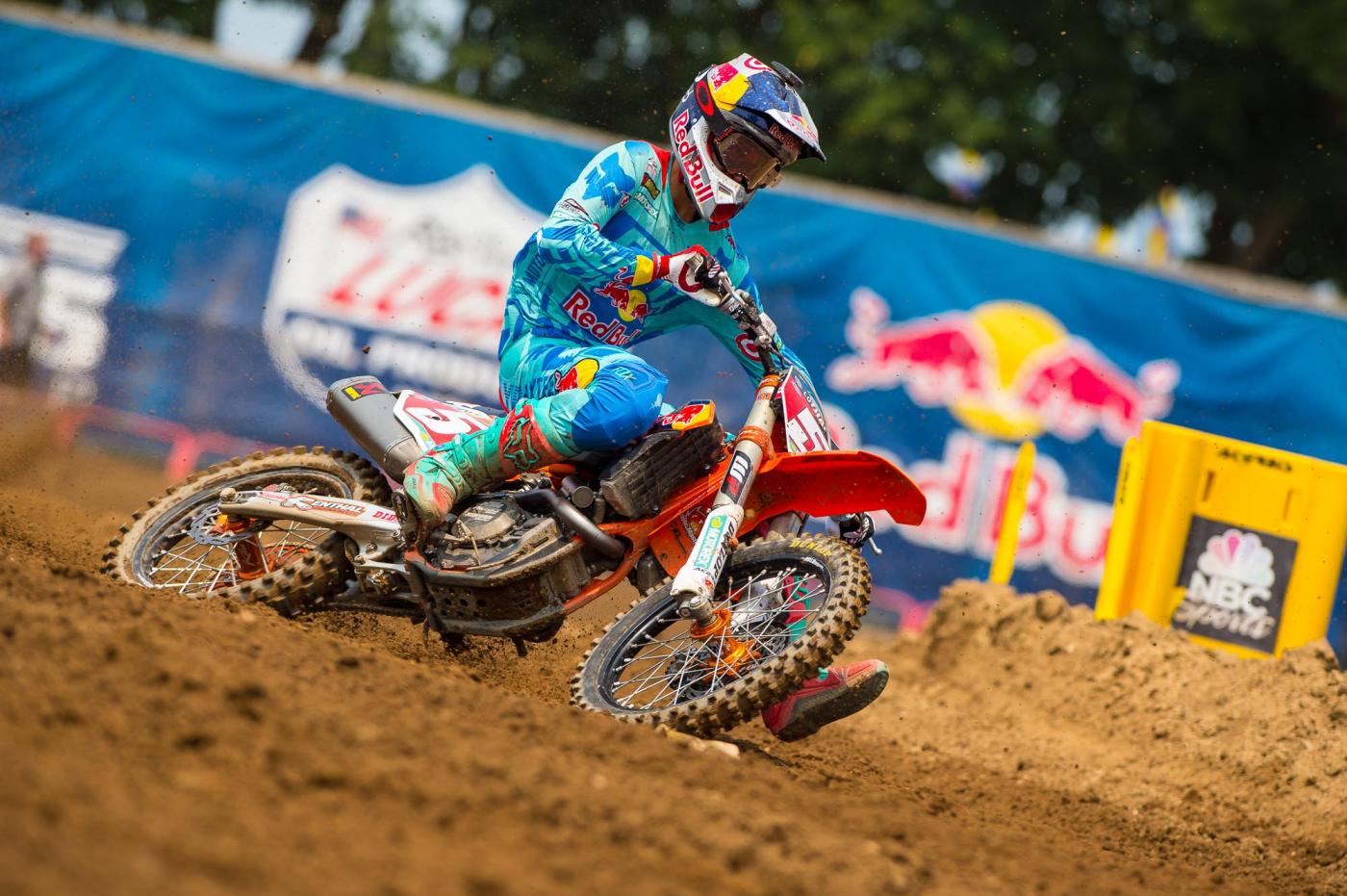 Ryan Dungey finished second overall.