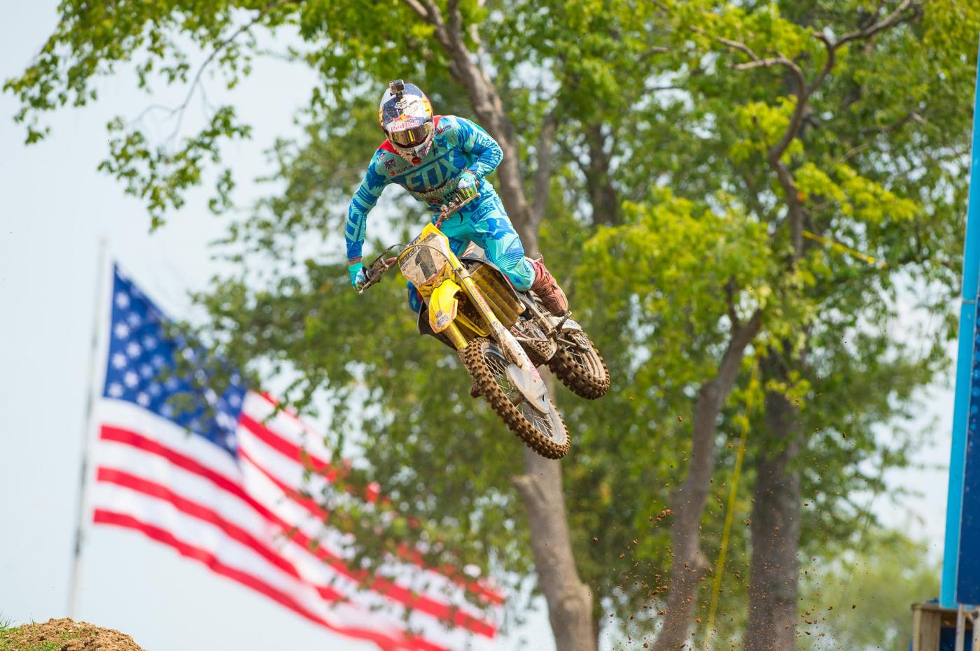 Ken Roczen finished third overall.