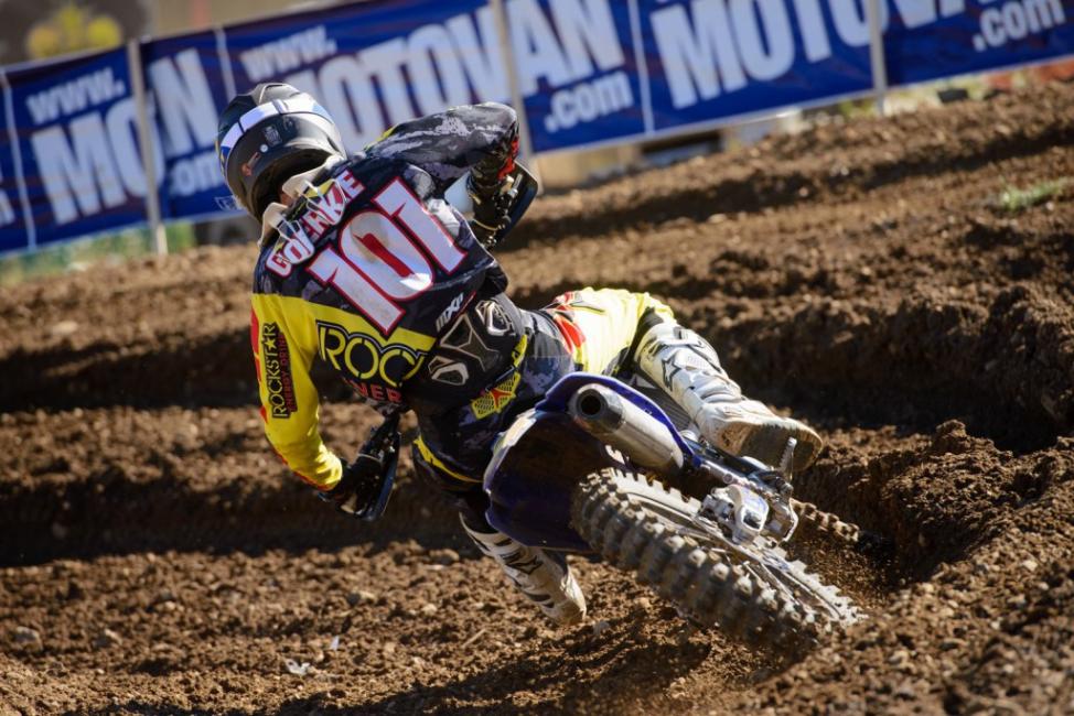 Matt Goerke leads the MX1 standings in Canada.