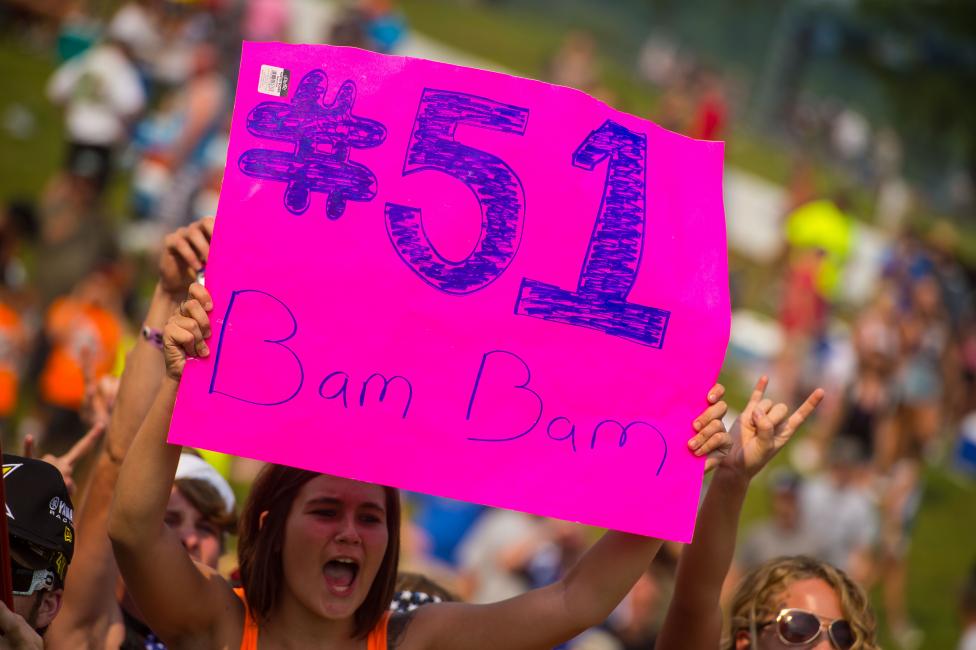 Barcia fans were out in force at RedBud.