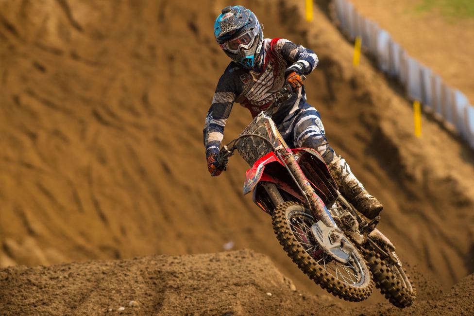 It was a great weekend for the Honda HRC fill-in.