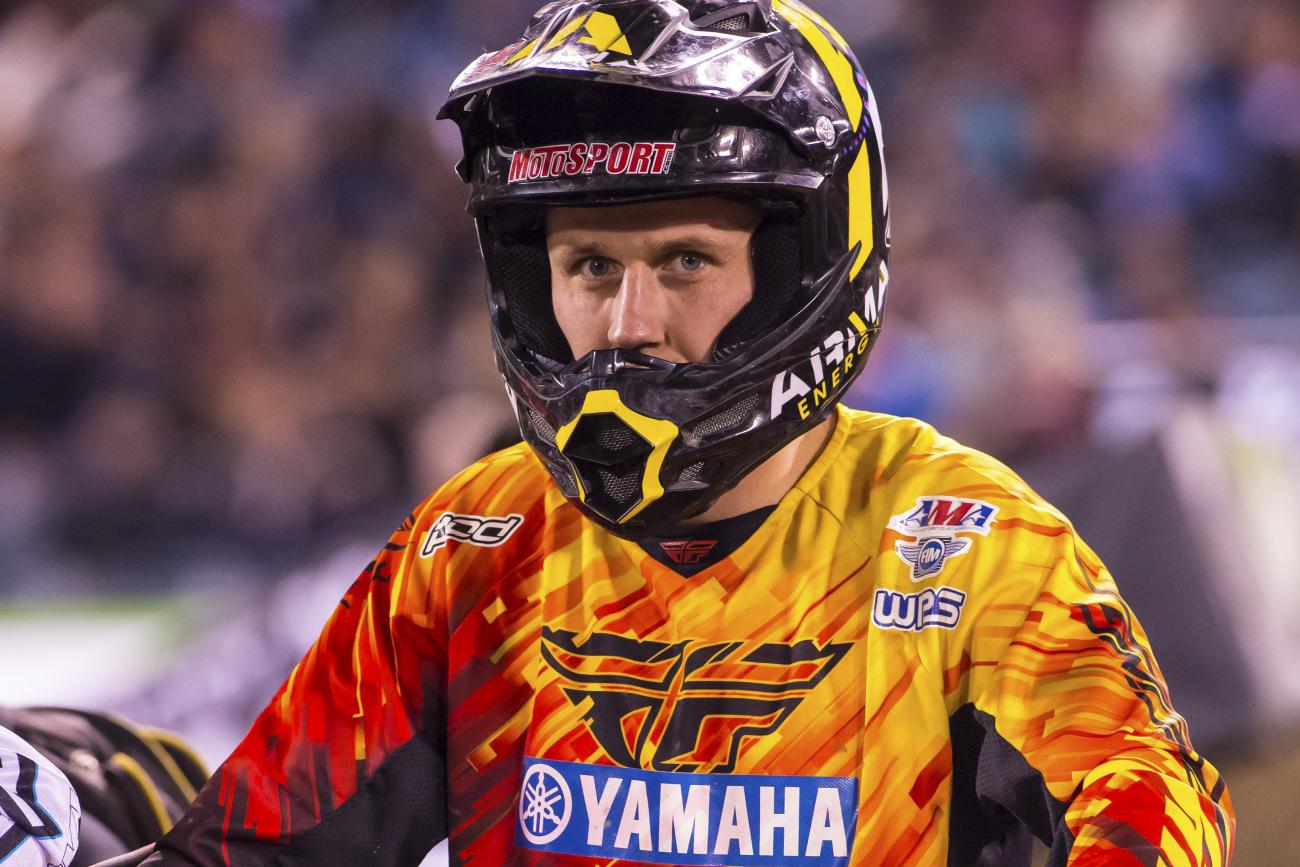 Jimmy Albertson Injures Leg in Practice Crash Racer X